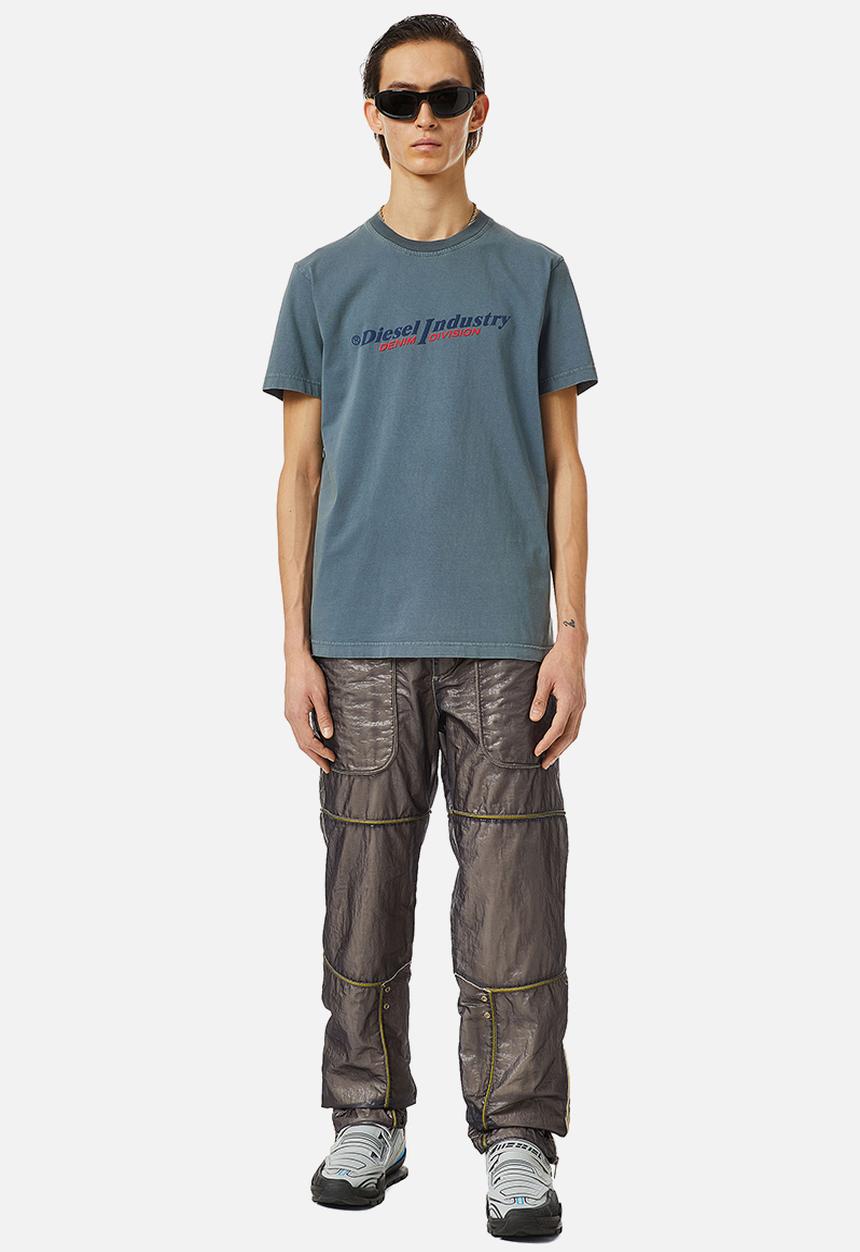 Diesel  - T-diegor-ind t-shirt - blue 