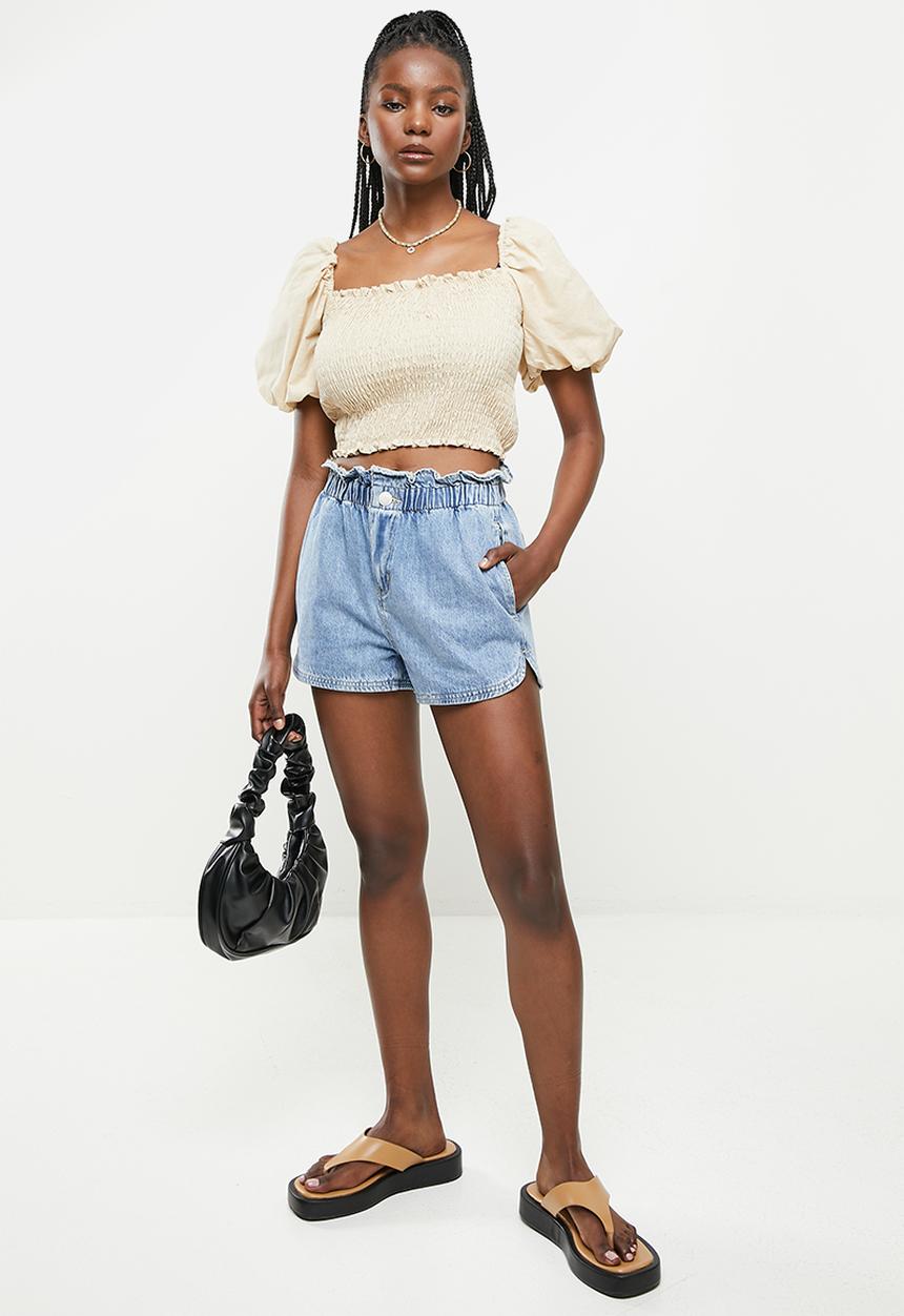 Glamorous - Ladies shorts - vintage wash