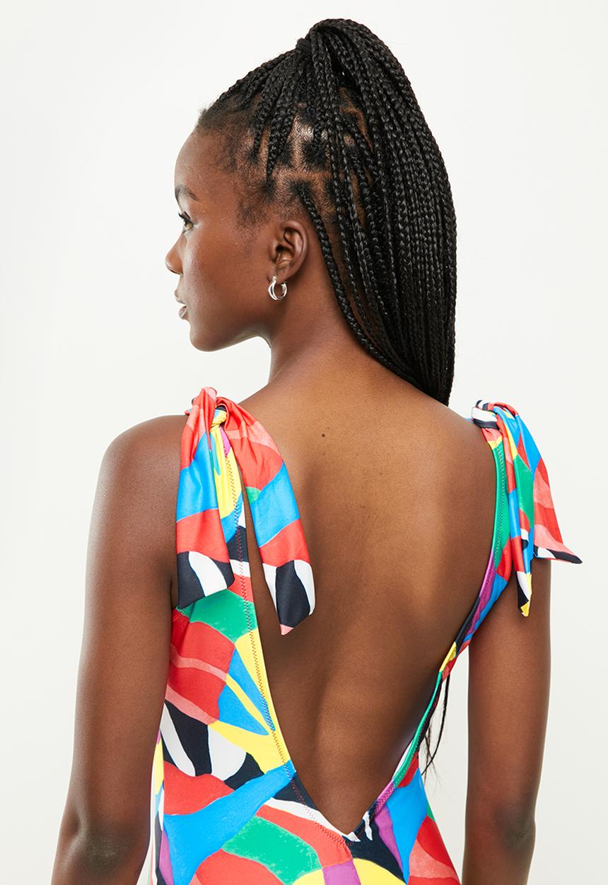 Trendyol - Abstract pattern swimwear - multi