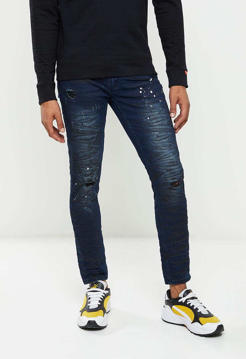 S.P.C.C - Atalier trench fit  jeans  - indigo