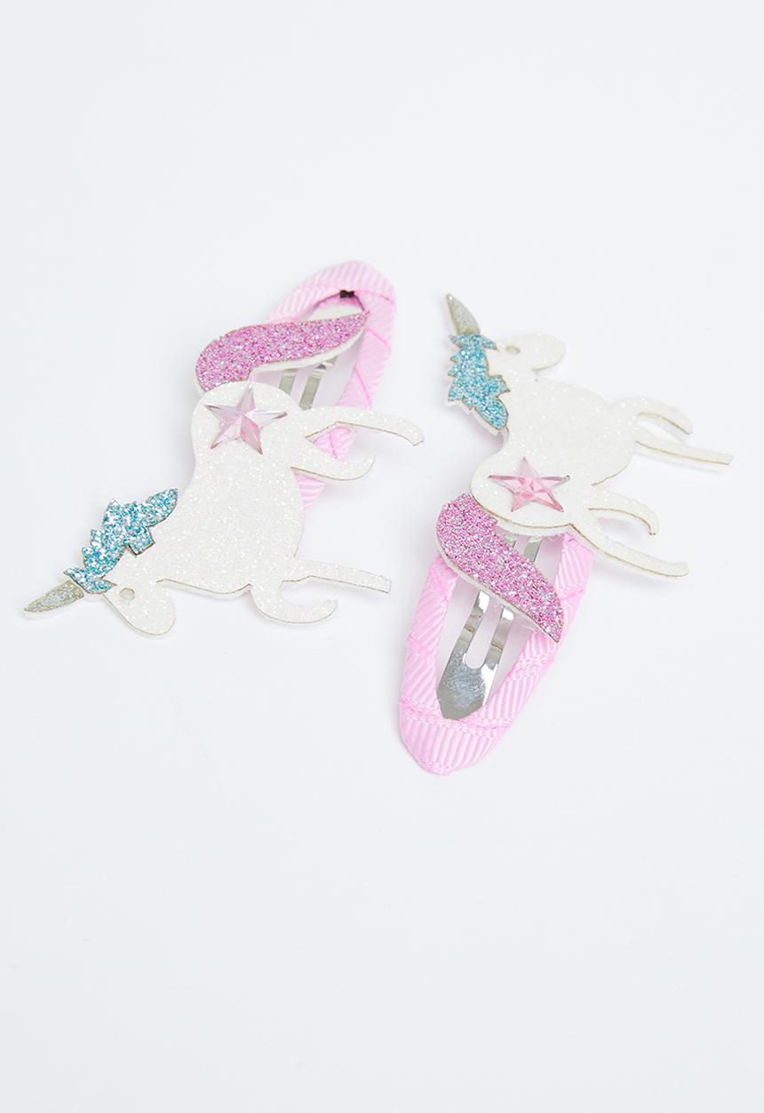 Pop Candy - Unicorn hair clips - multi