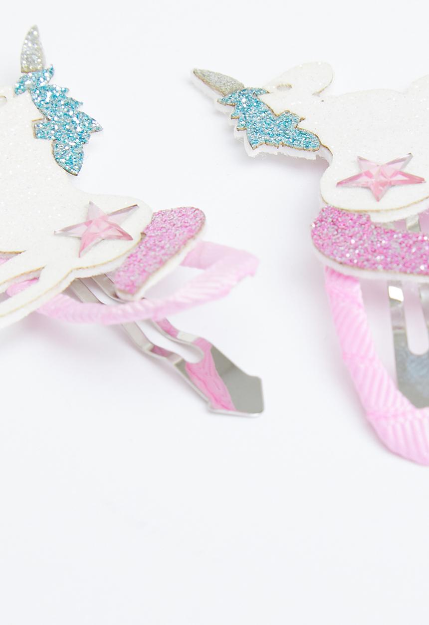 Pop Candy - Unicorn hair clips - multi