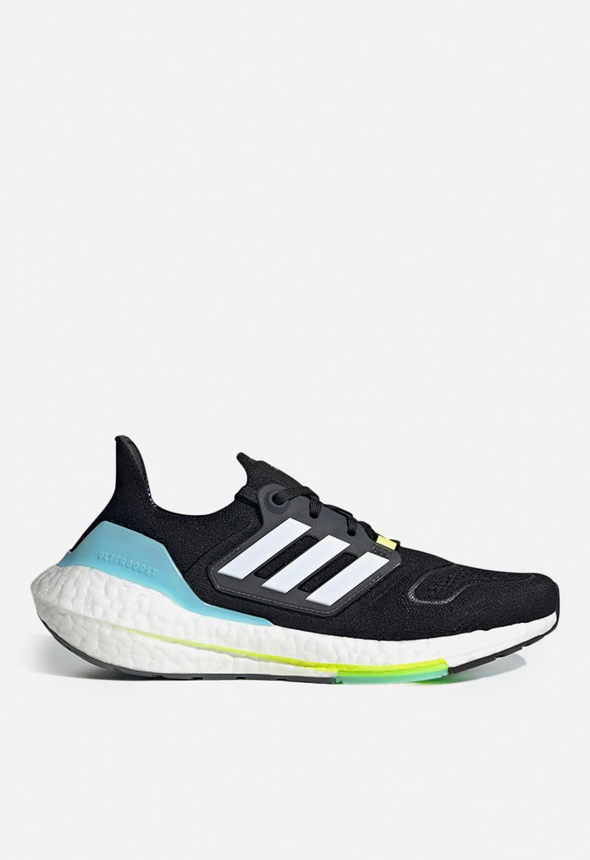 adidas Originals - Ultraboost 22 w - core black/white/solar yellow