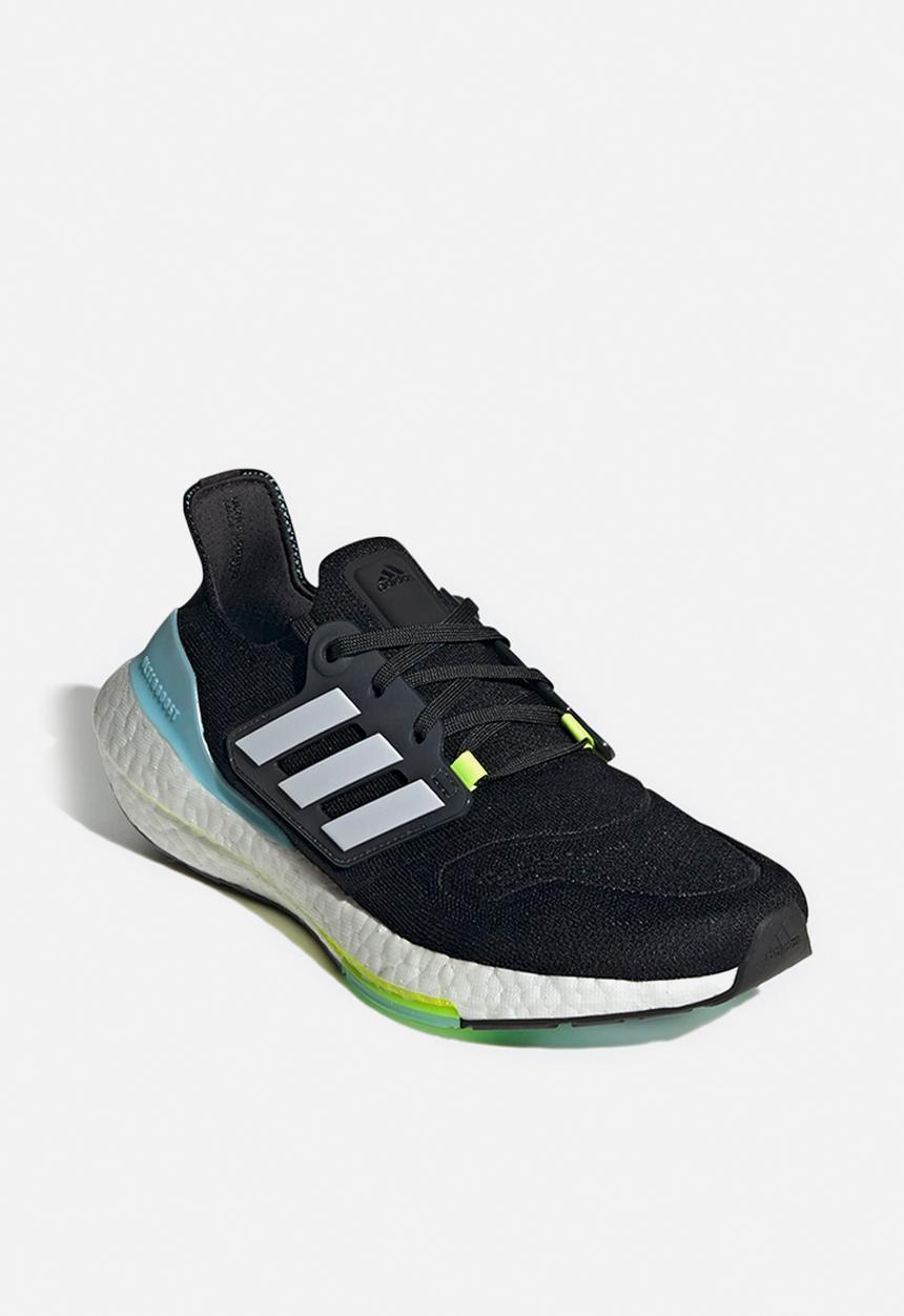adidas Originals - Ultraboost 22 w - core black/white/solar yellow
