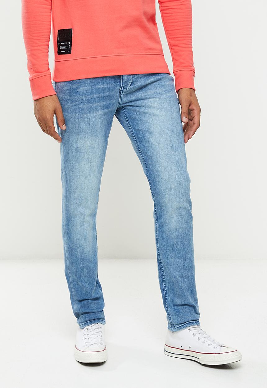 S.P.C.C - Point break skinny jeans  - blue