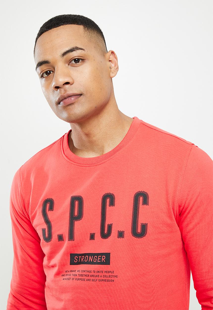 S.P.C.C - Rochell regular fit sweatshirt - cayenne
