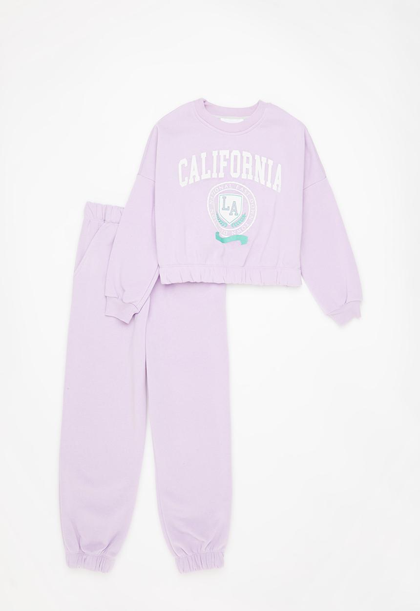 Superbalist - Sweat top set - lilac