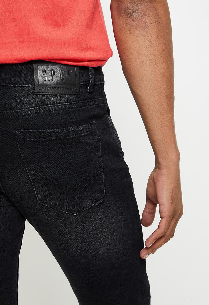 S.P.C.C - Colossal feather fit  jeans  - black
