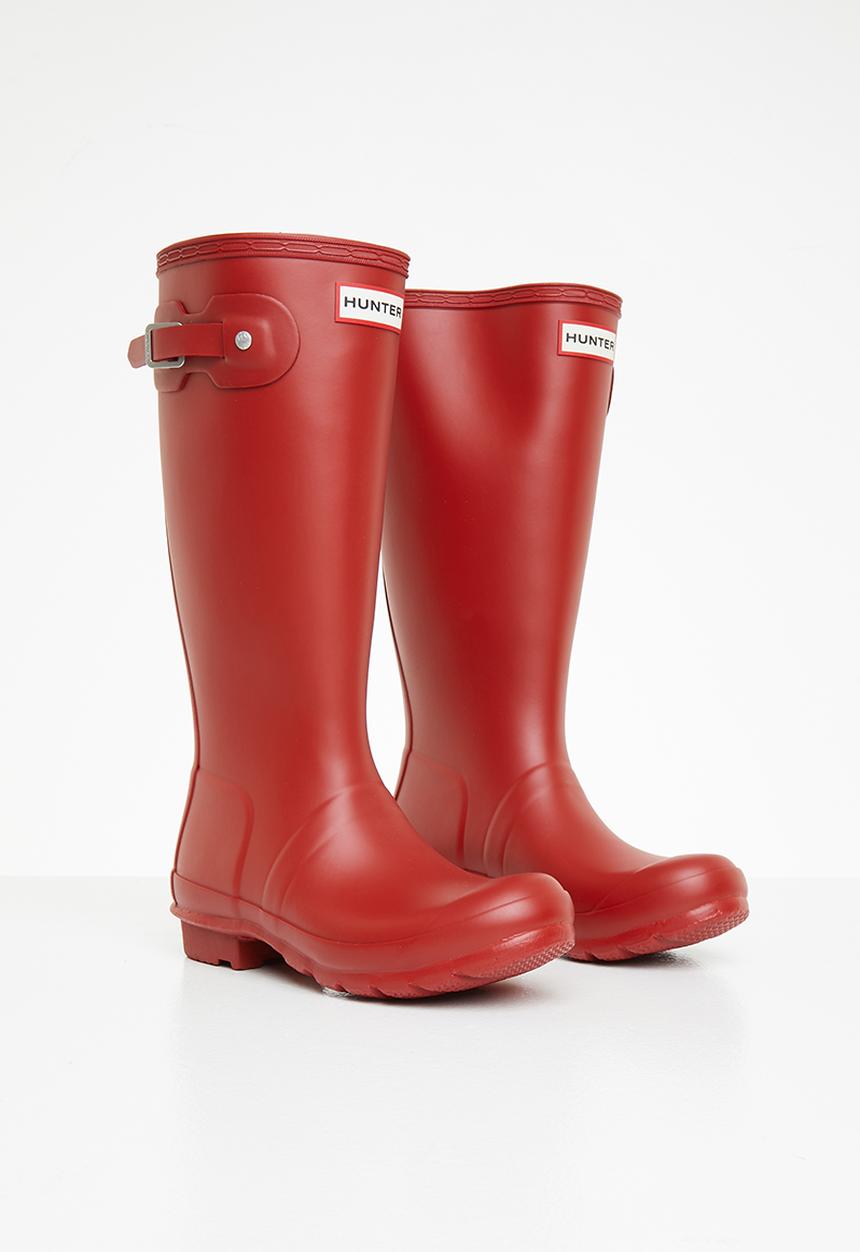 Hunter - Original kids boots - military red