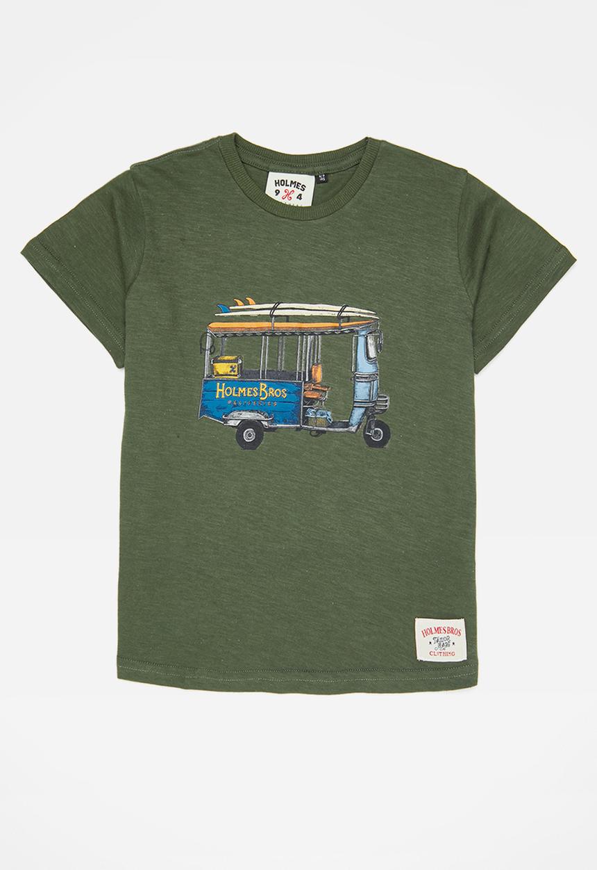 Holmes Bro's - Boys t-shirt - olive