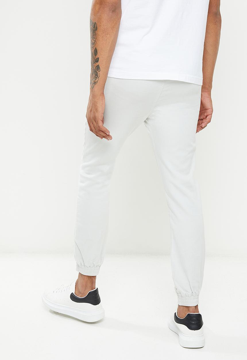 urban° - Urban light elasticated jogger - grey