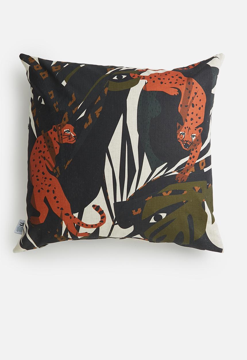 Sixth Floor - Ayva linen cushion cover - multi