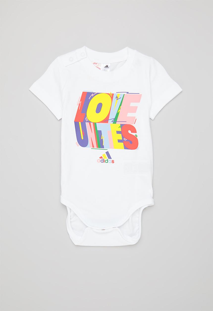 adidas Originals - Infants pride body - white