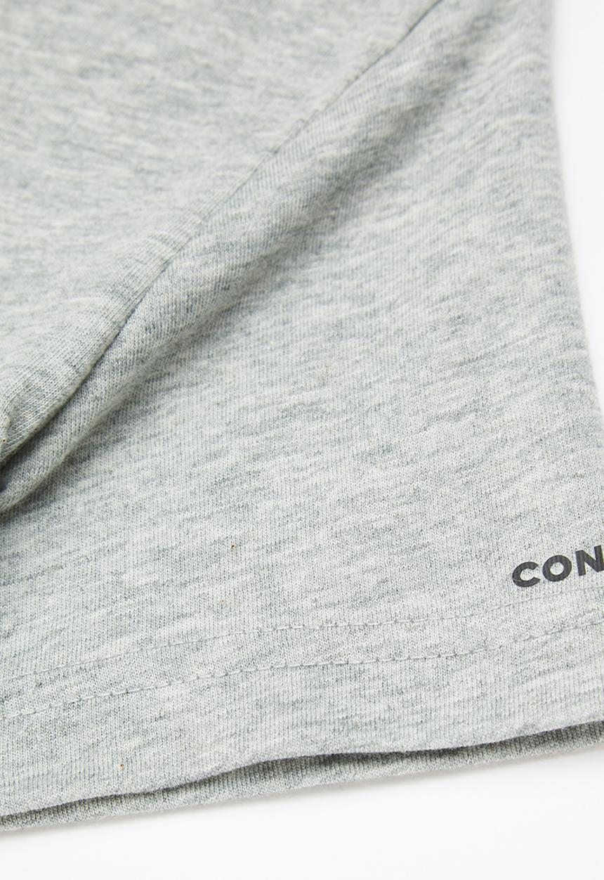 Converse - Cnvb distressed logos - dk grey heather