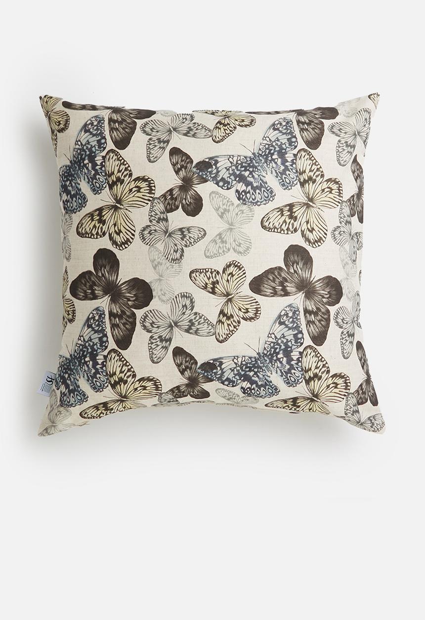 Sixth Floor - Monarch linen cushion cover - multi