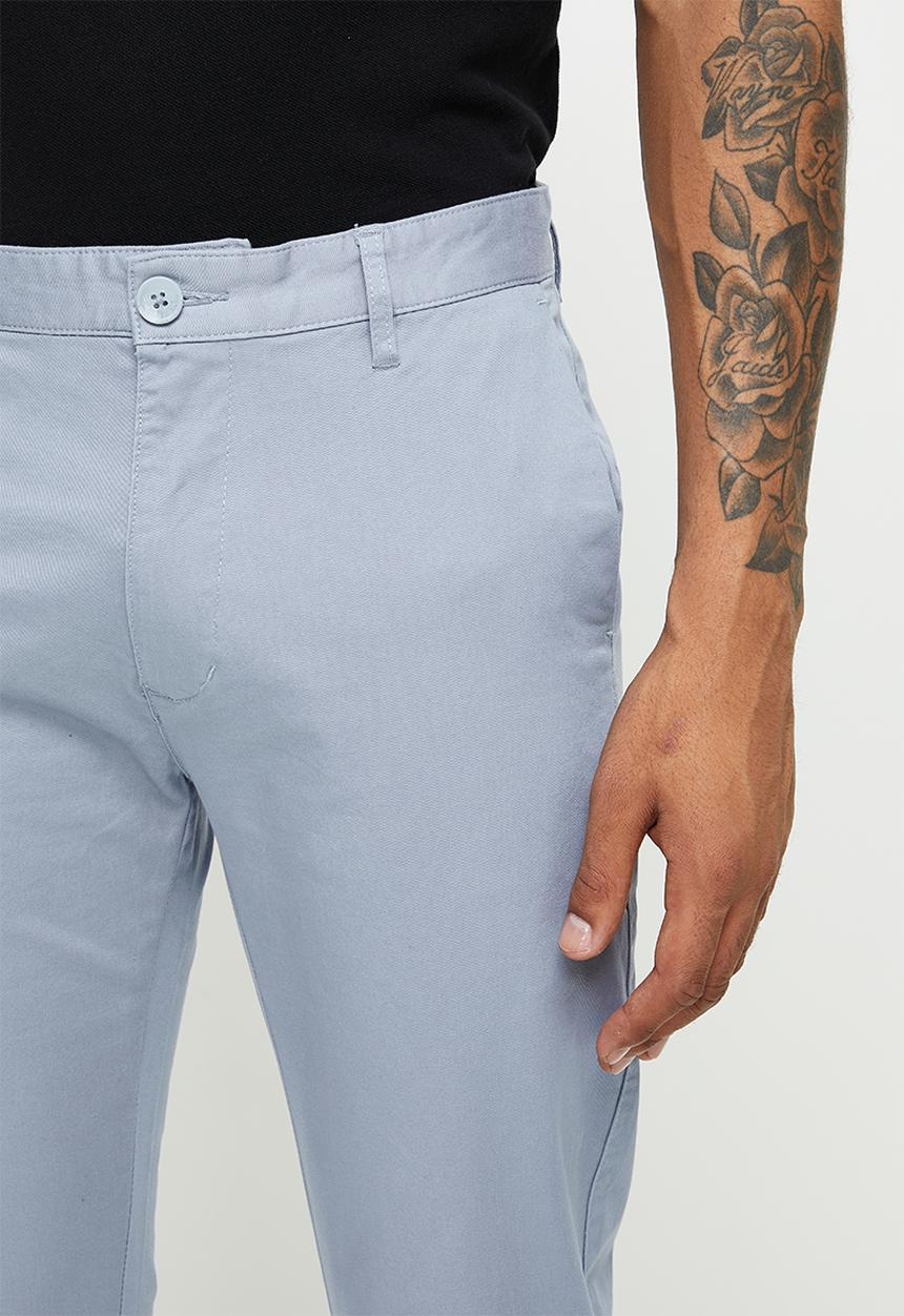 Giordano - Tapered skinny fit chino - tradewinds grey