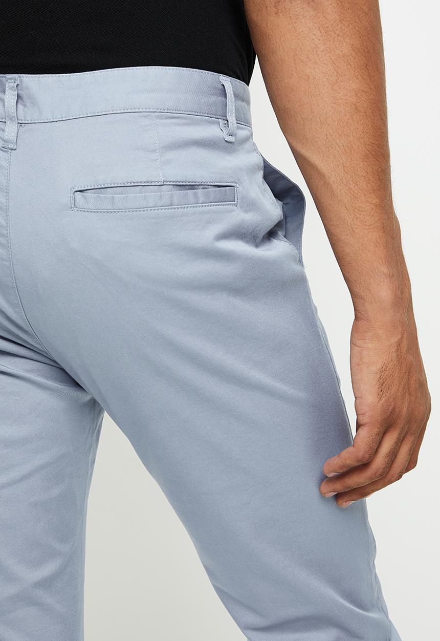 Giordano - Tapered skinny fit chino - tradewinds grey