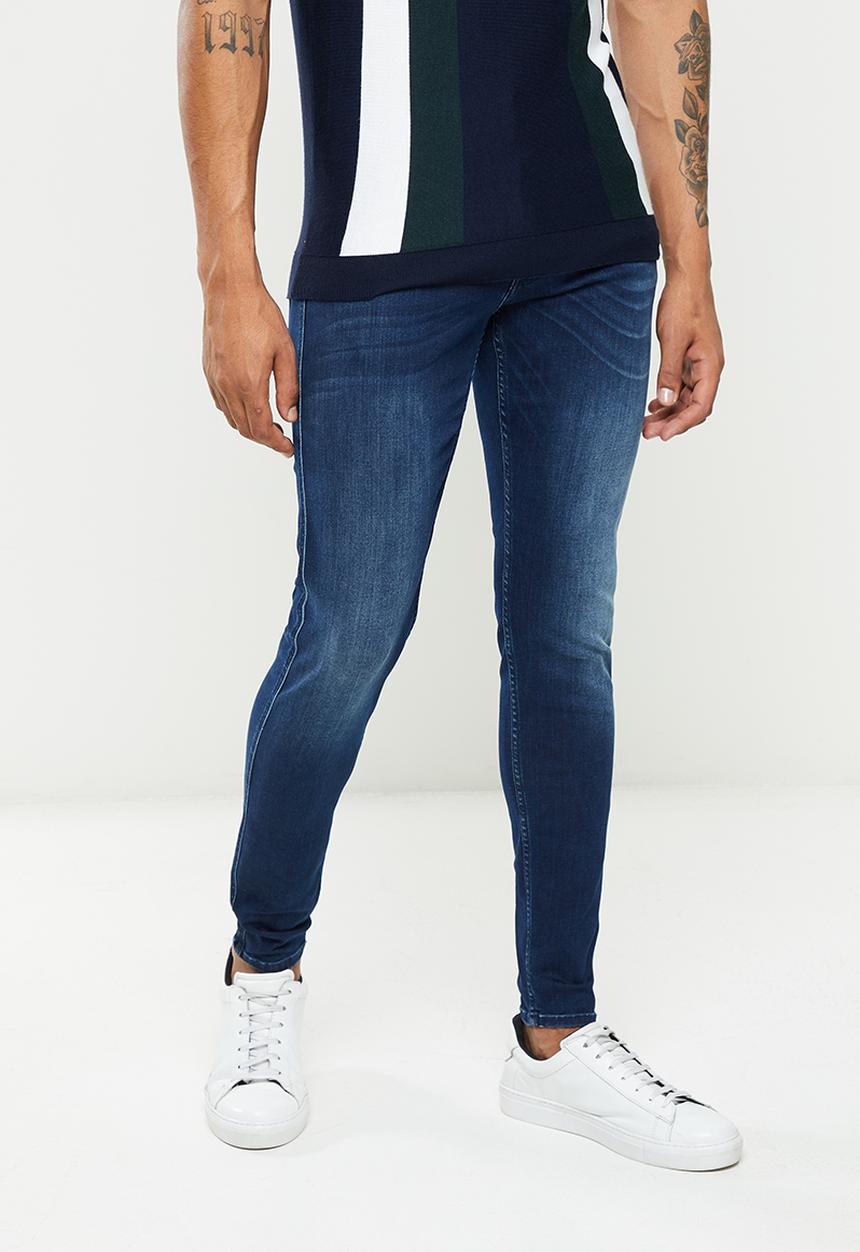Replay - Skinny jeans - mid blue washed