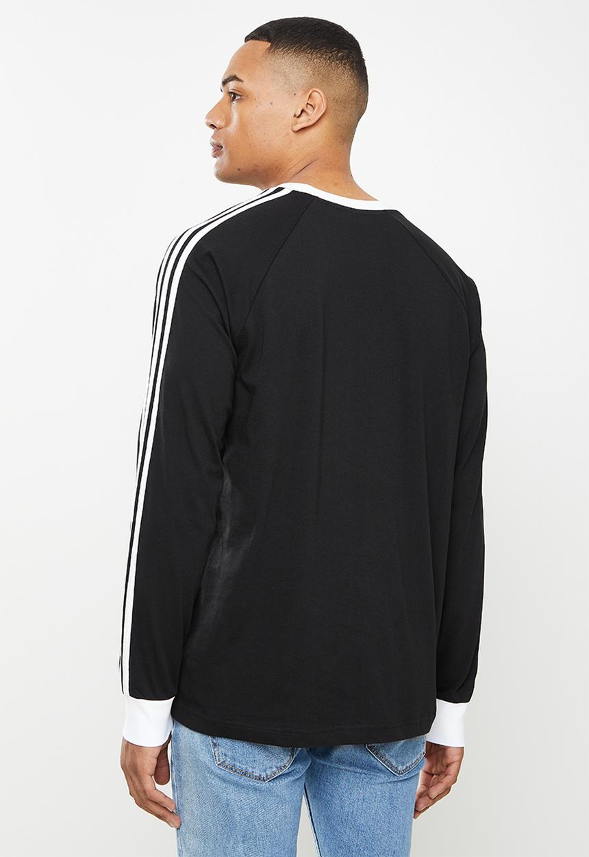 adidas Originals - 3-stripes long sleeve tee - black