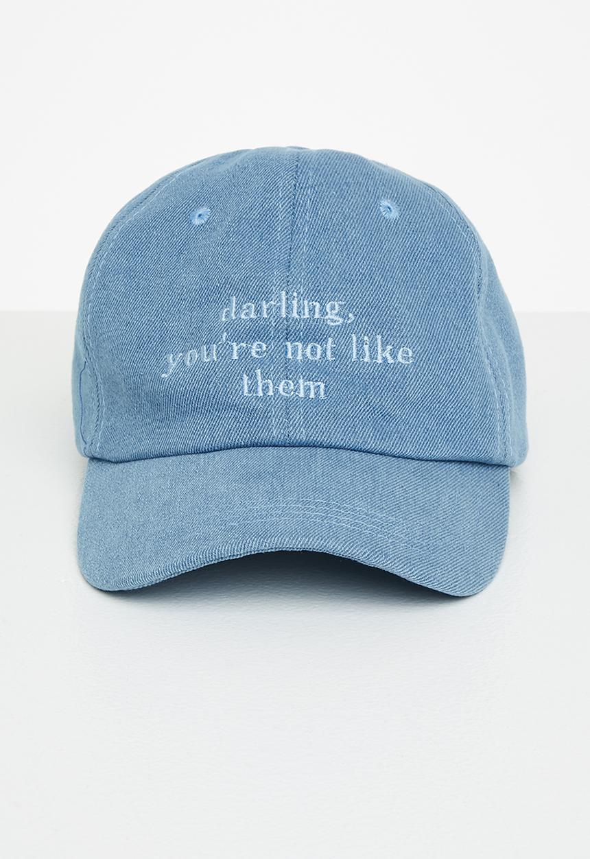 Tom Tom - Graphic peak cap - blue