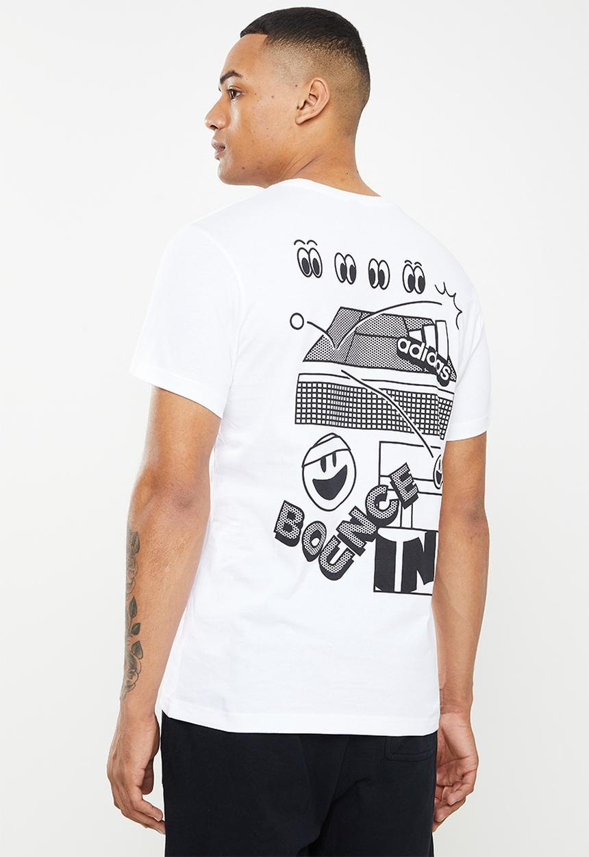 adidas Performance - M tns wmb g tee - white