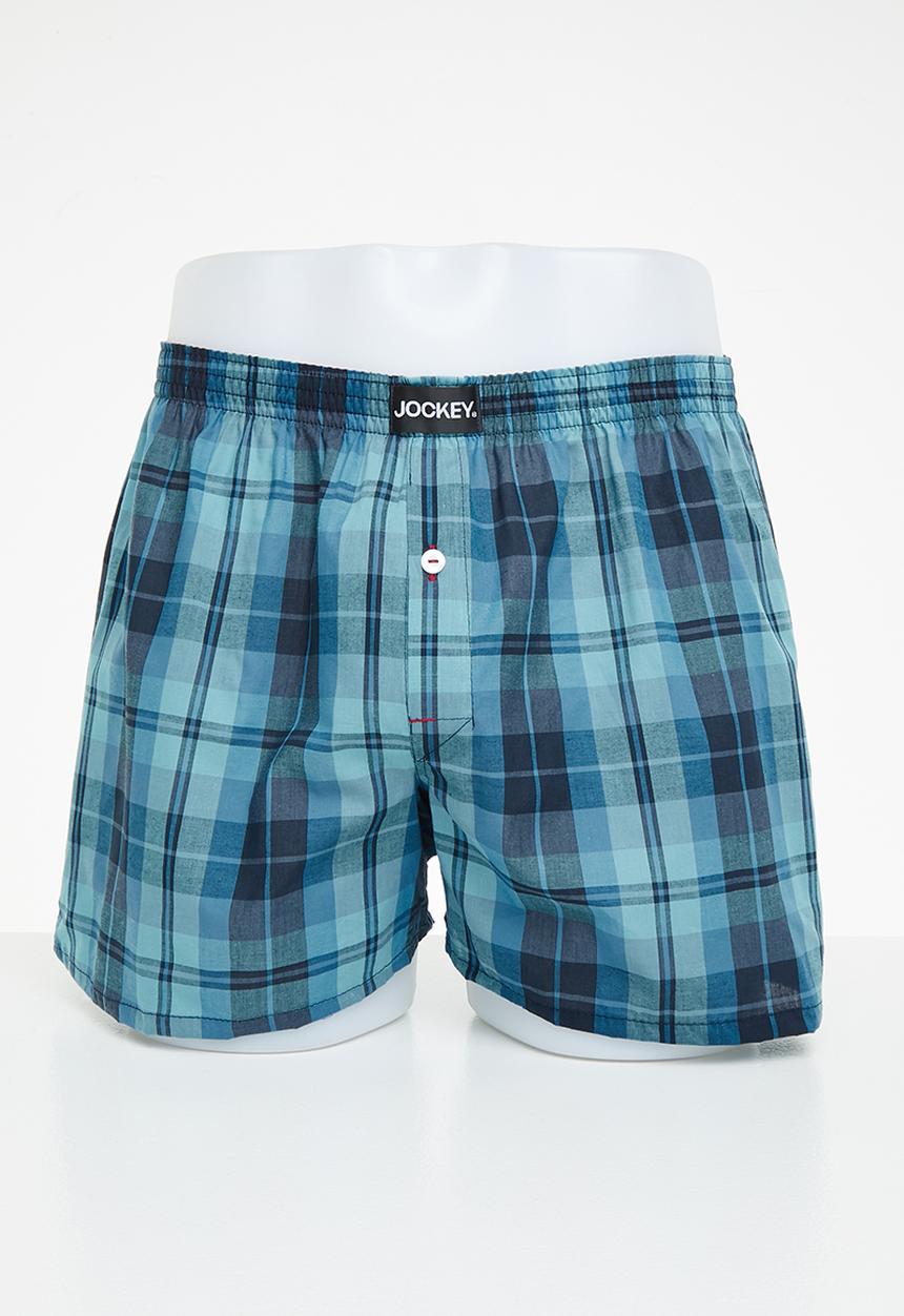 Jockey - 2 pack woven boxers - multi