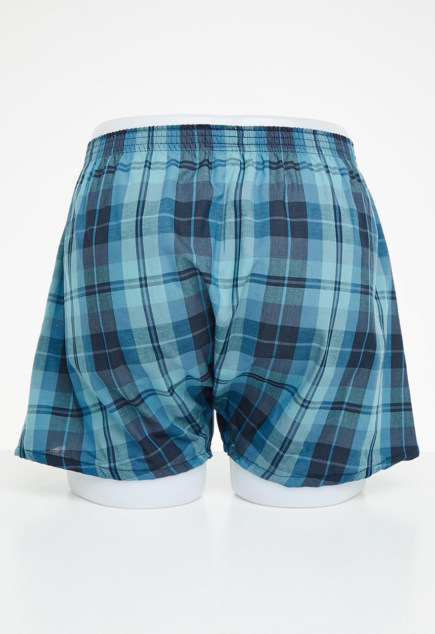 Jockey - 2 pack woven boxers - multi