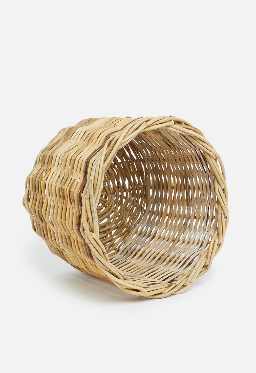 Paarl Basket - Round pot plant basket - natural
