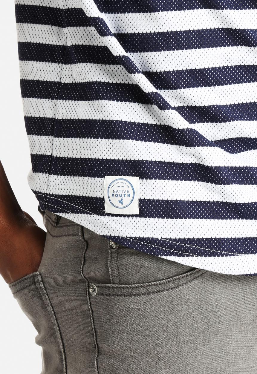 Native Youth - Polka Stripe Polo