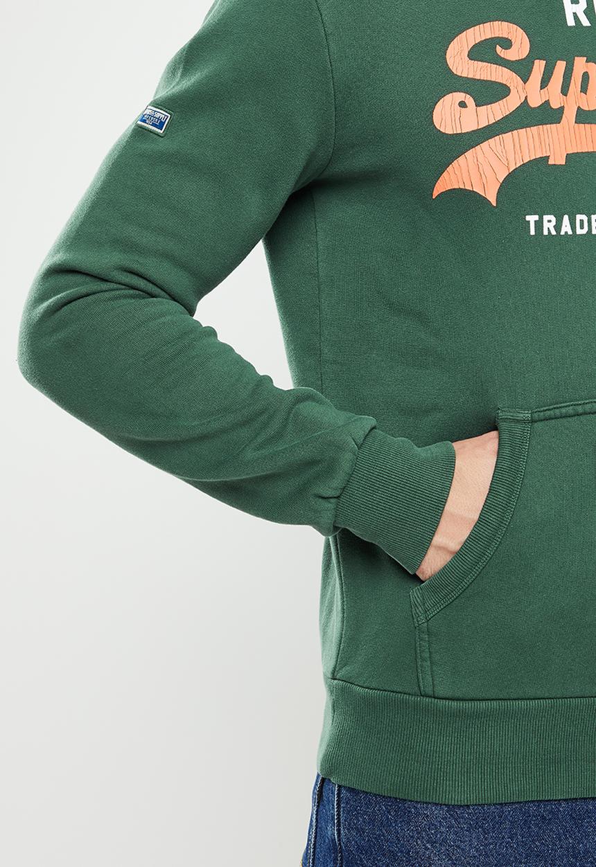 Superdry. - Vl ac hood bb - enamel green