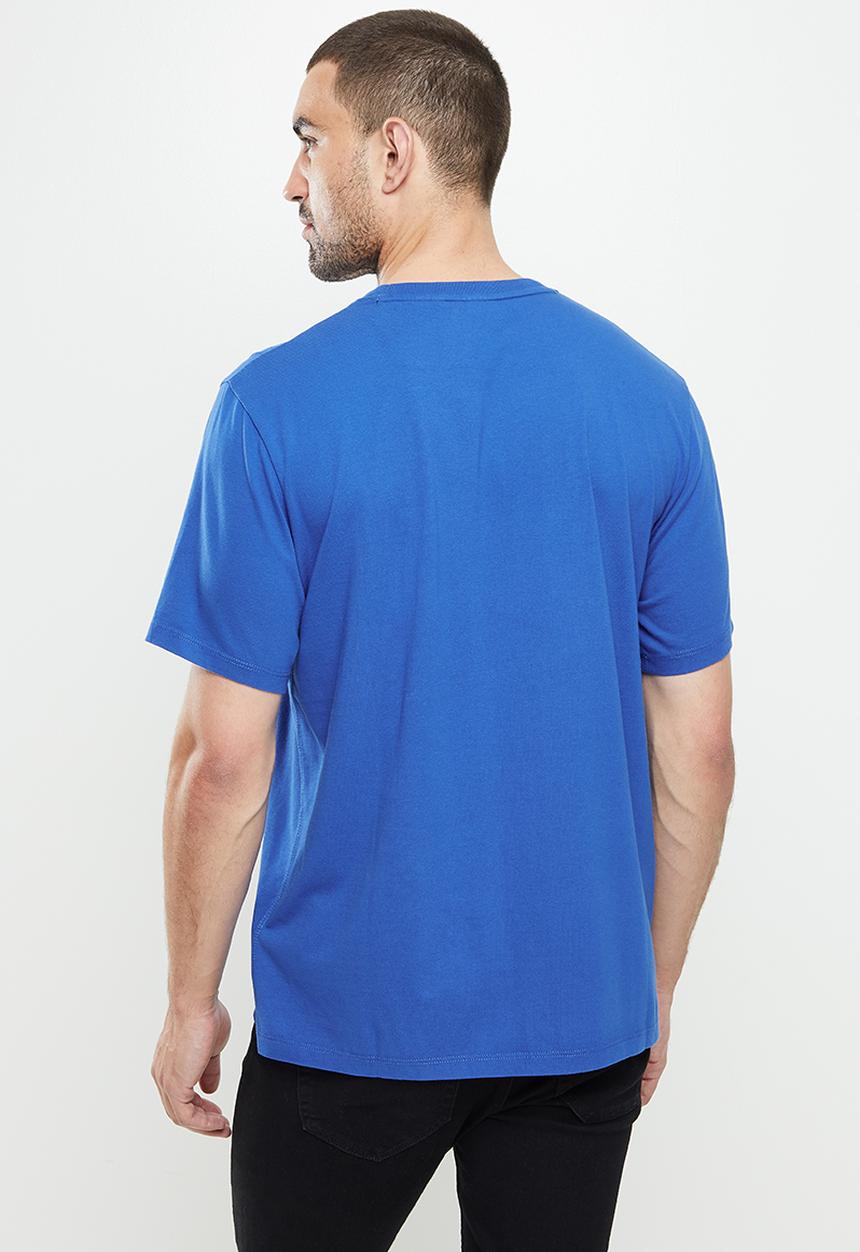 Superdry. - Superdry code essential tee - royal