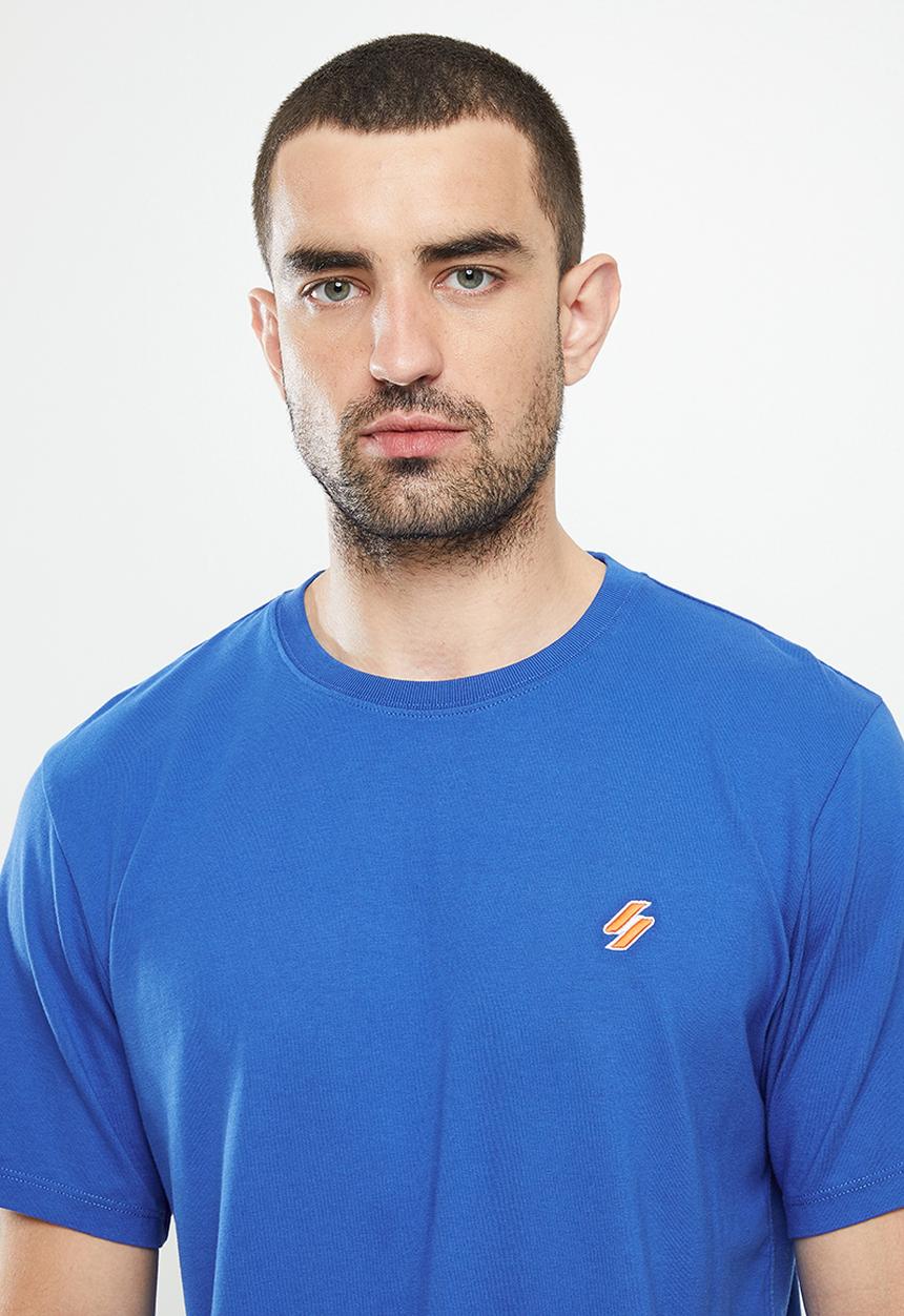 Superdry. - Superdry code essential tee - royal