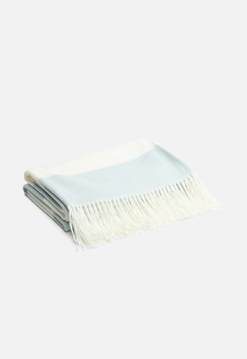 8th Avenue - Broadway Eggshell Throw