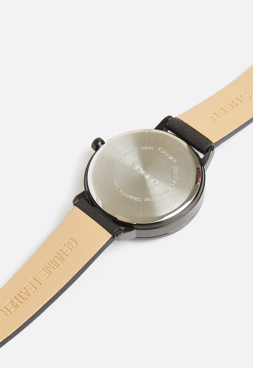 Casio - Sheen leather - black