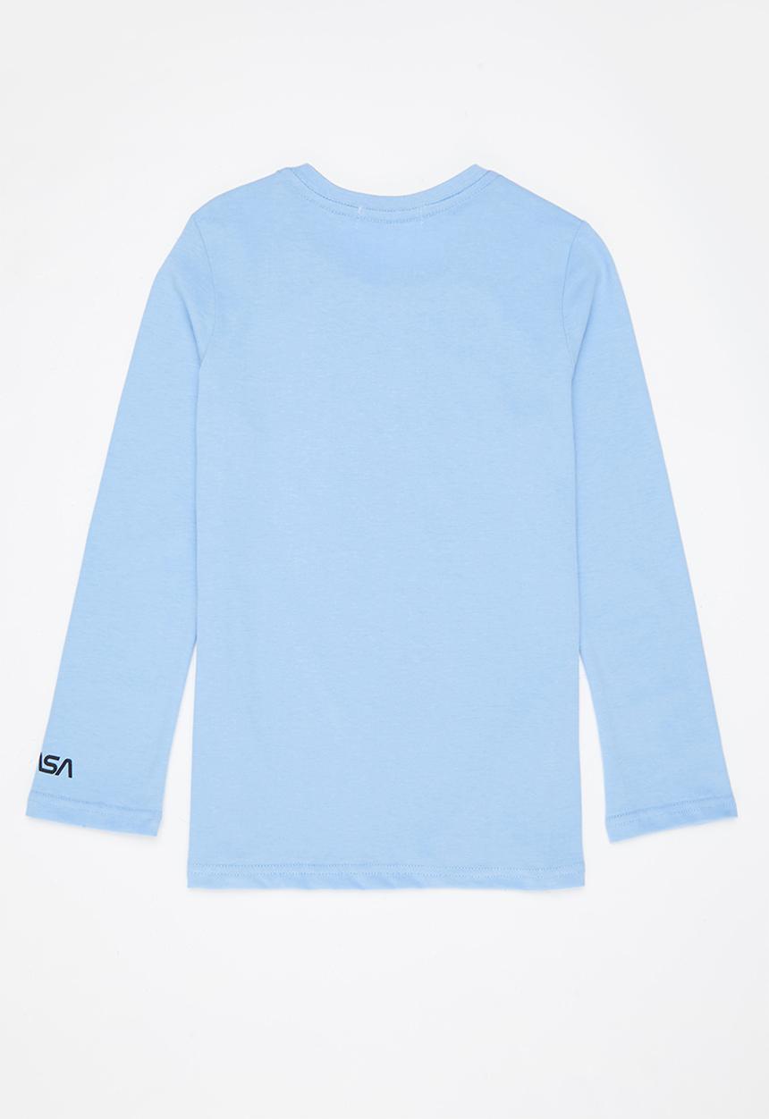 Superbalist - Boys nasa long sleeve top - sky blue