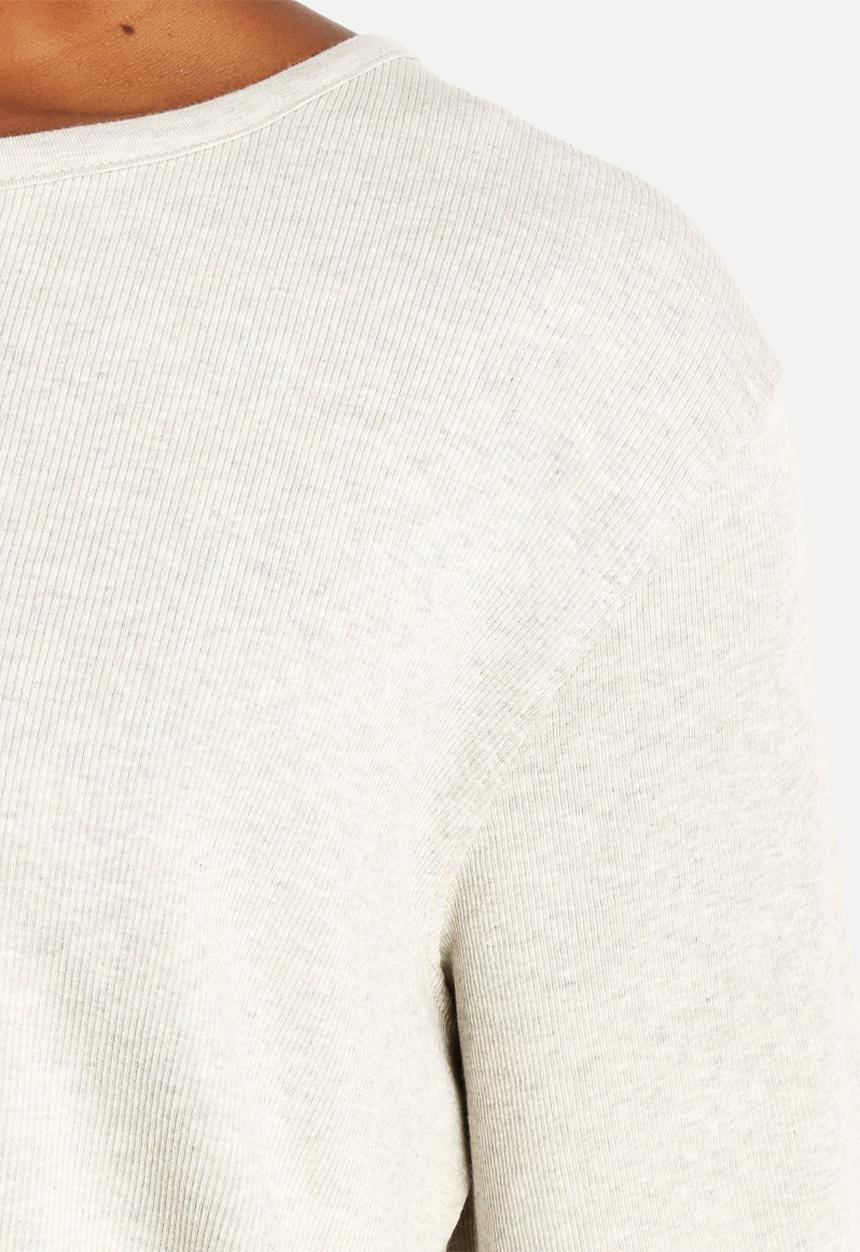 NUDIE - Henley Rib Backbone