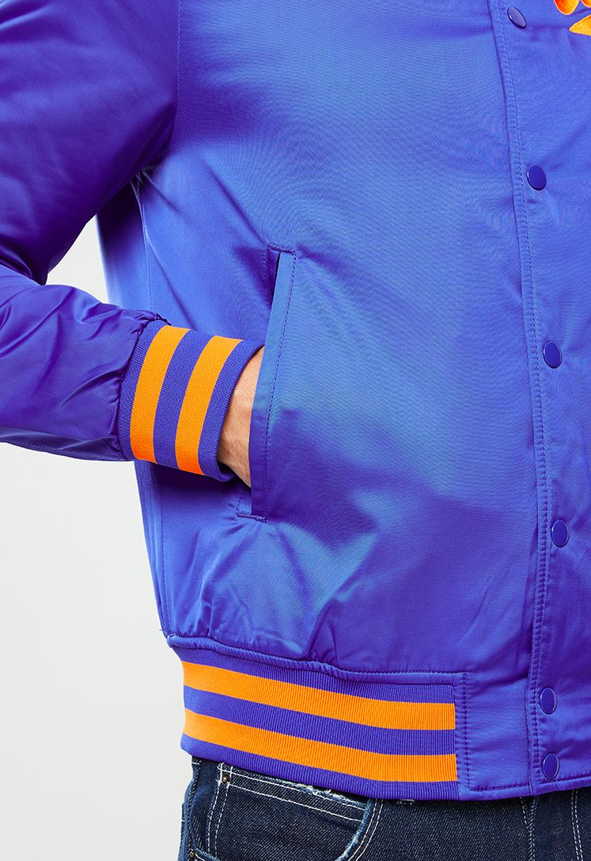 Superdry. - Varsity bomber - mazarine blue