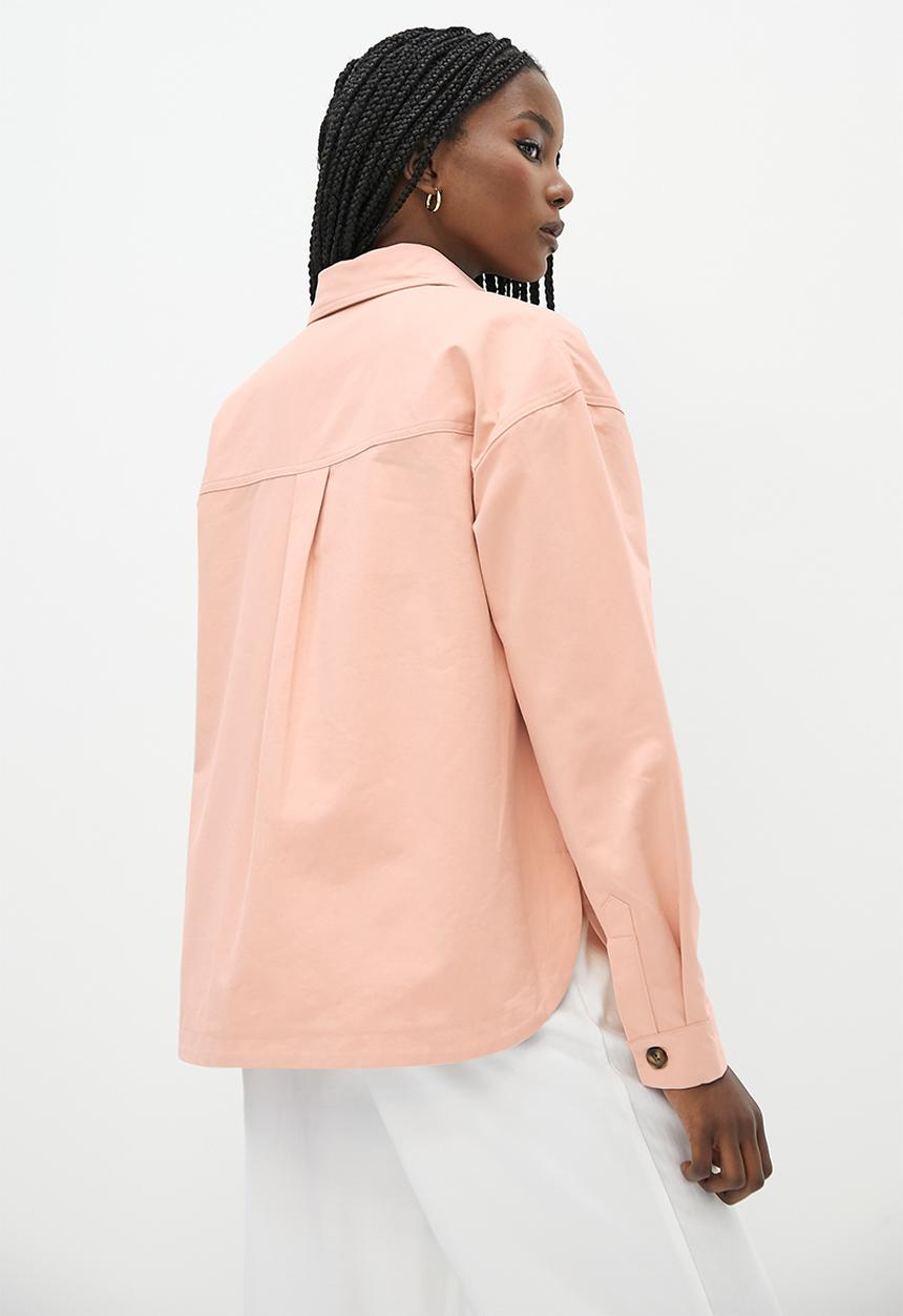 Superbalist - Twill overshirt - pink