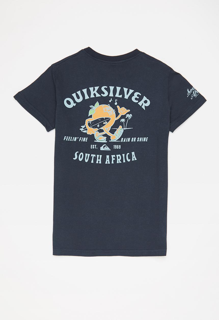 Quiksilver - Africa funshine short sleeve tee youth - navy blazer