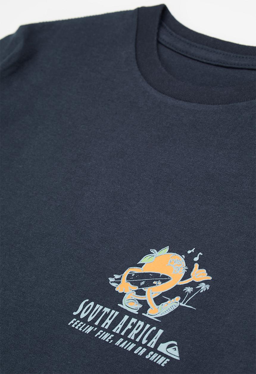 Quiksilver - Africa funshine short sleeve tee youth - navy blazer