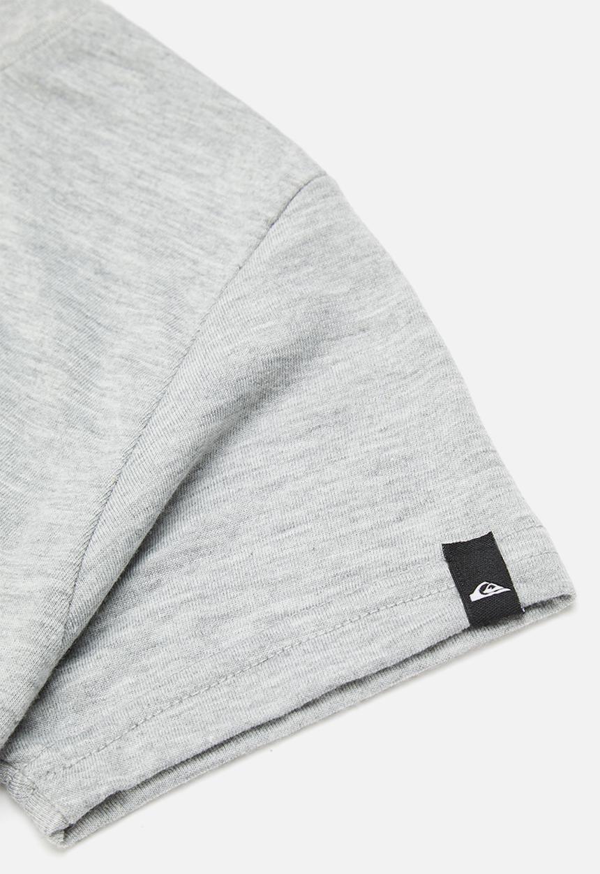 Quiksilver - Everybodys in short sleeve tee youth - grey heather