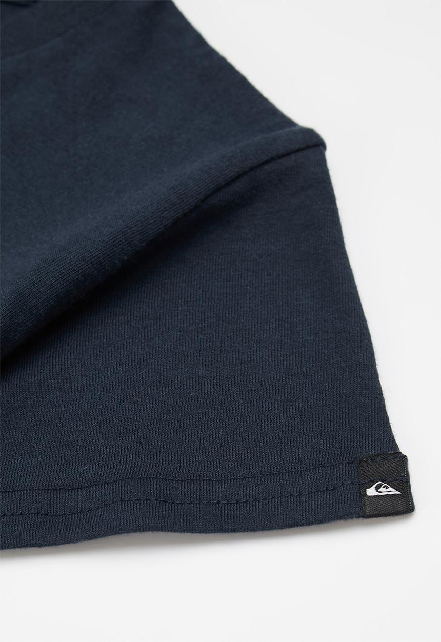 Quiksilver - Lined up short sleeve boy - navy blazer