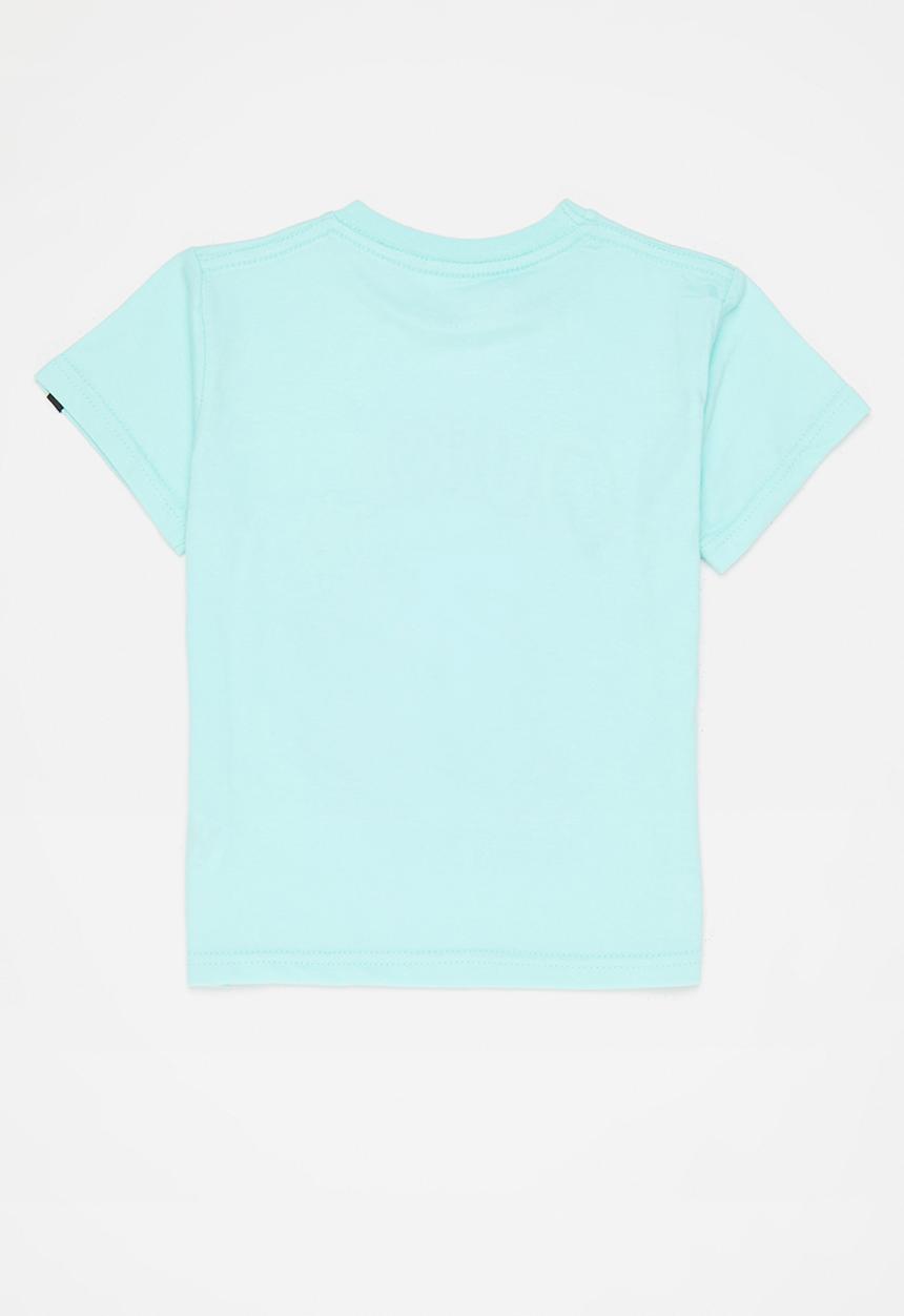 Quiksilver - Shark smile short sleeve boy - angel blue