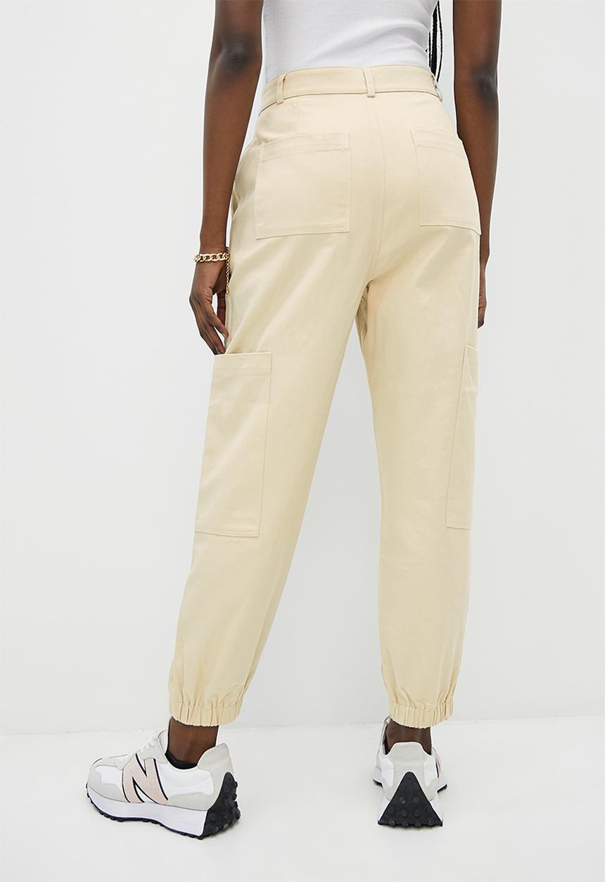 Superbalist - Relaxed cargo jogger - sand 