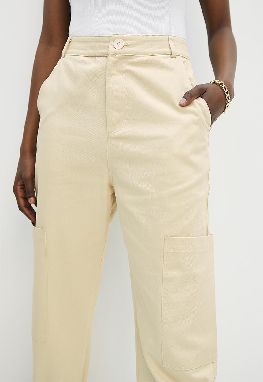 Superbalist - Relaxed cargo jogger - sand 