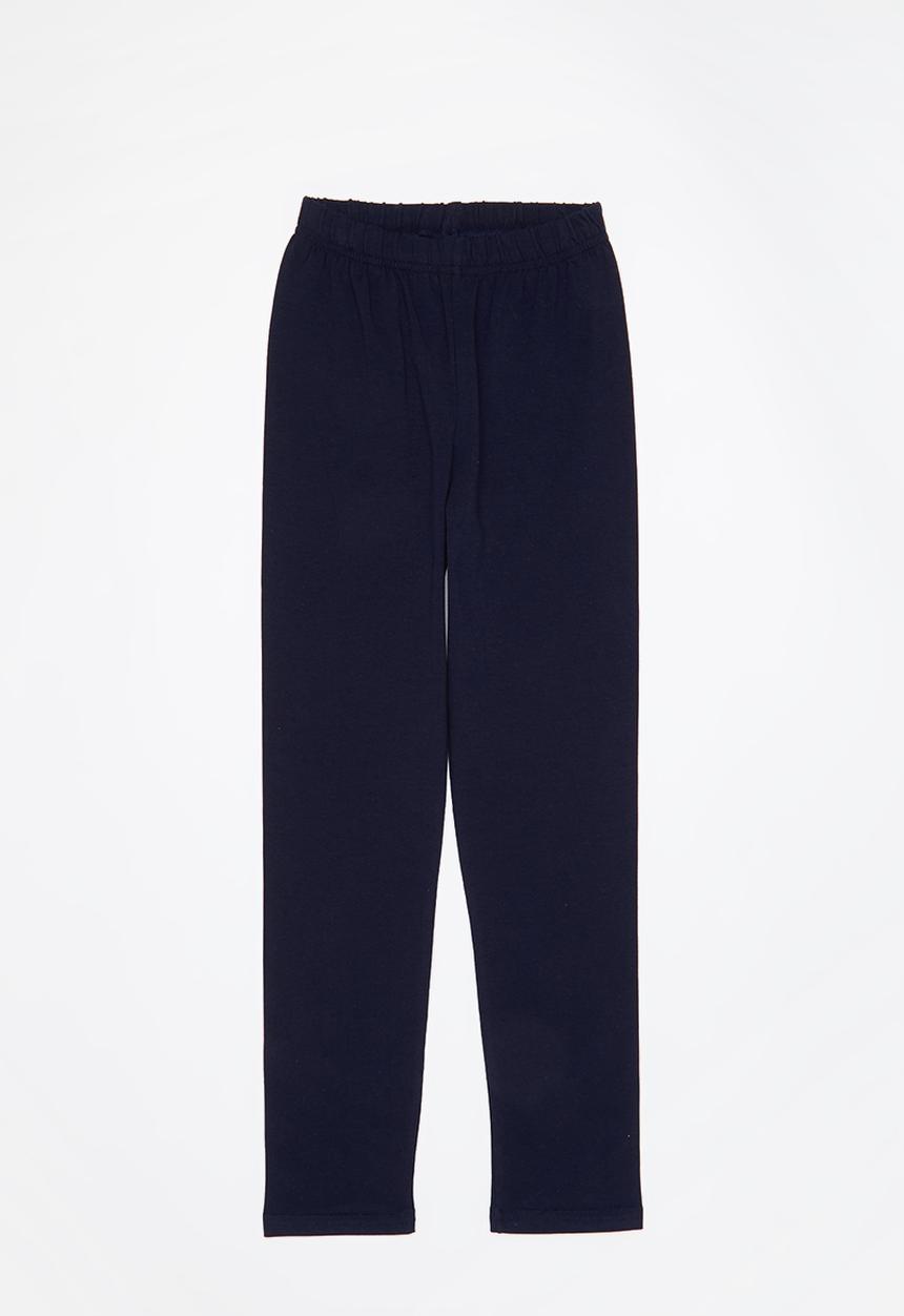Rebel Republic - Girls 2 pack legging - purple & navy 