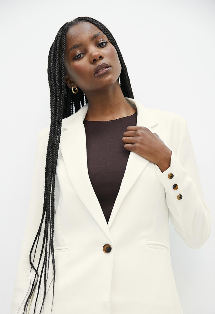 Superbalist - Relaxed blazer - ecru