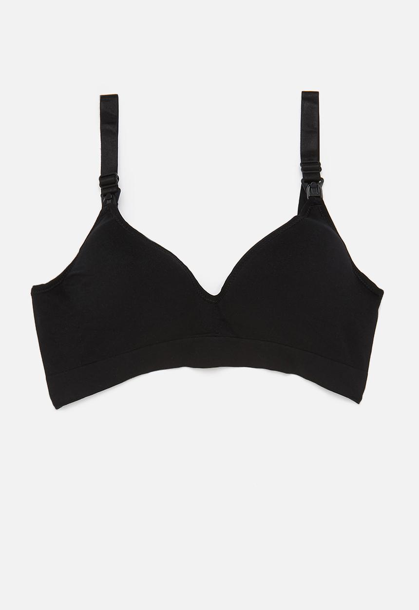 Maternity Mommy - Maternity Pamela fully padded bra - black & stone