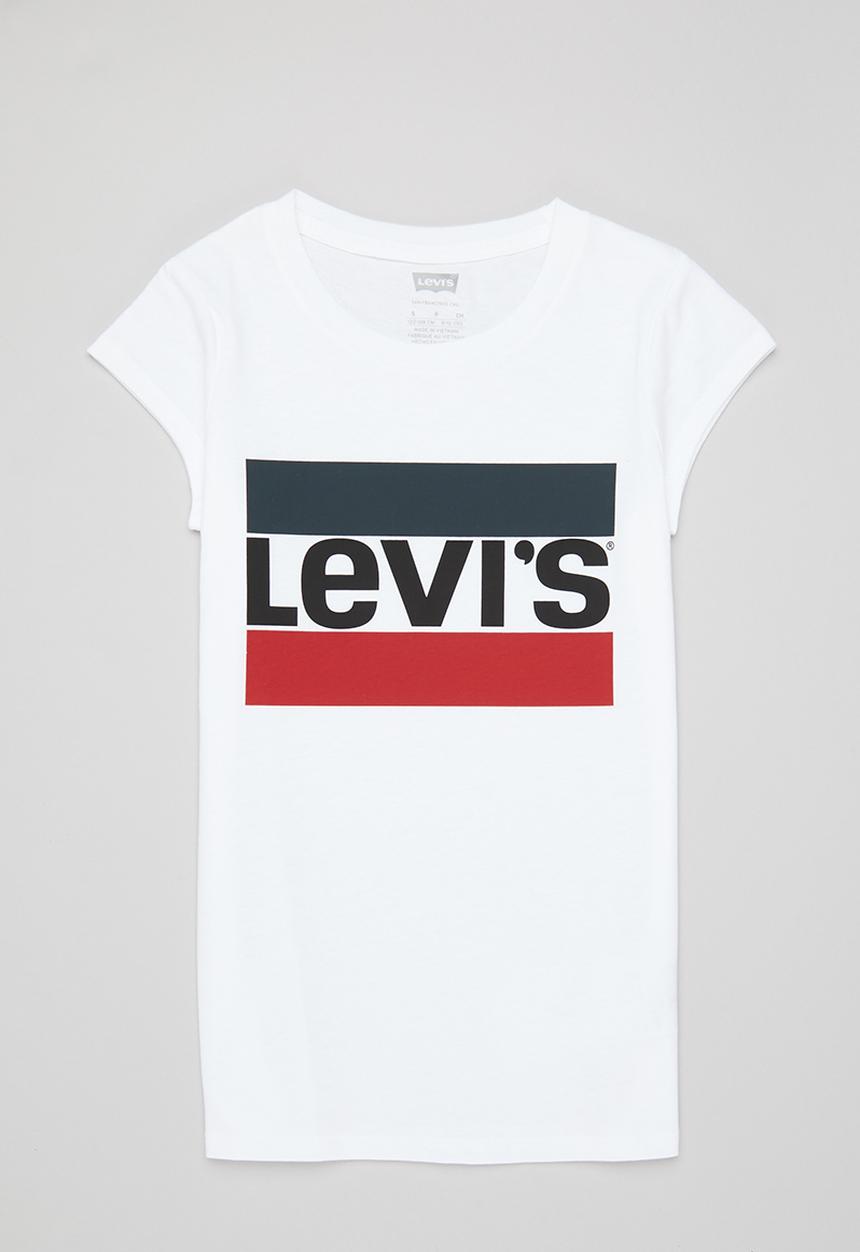 Levi’s® - Levi's girls sportswear logo tee - white