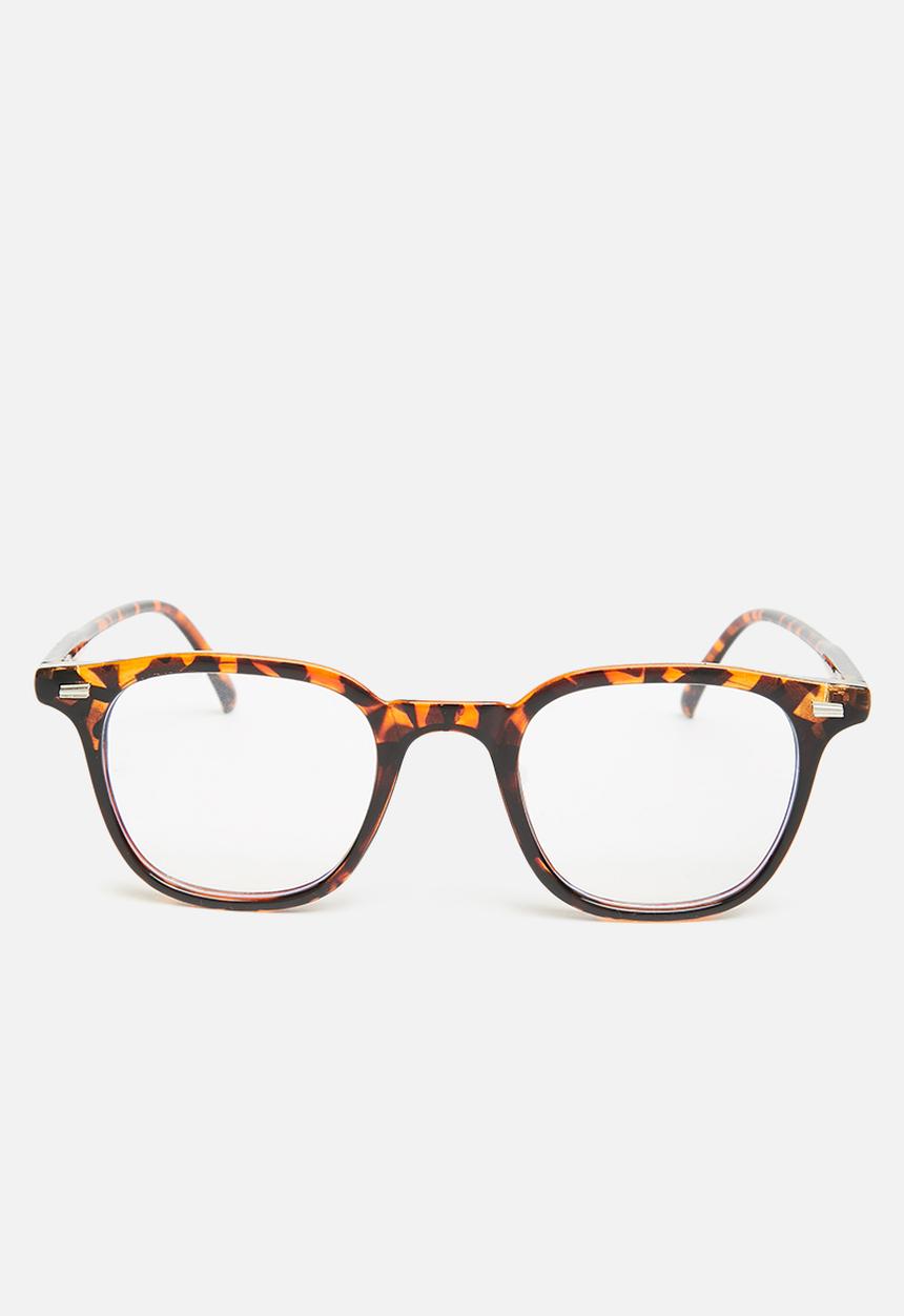 Superbalist - Laney blue light glasses - brown & black